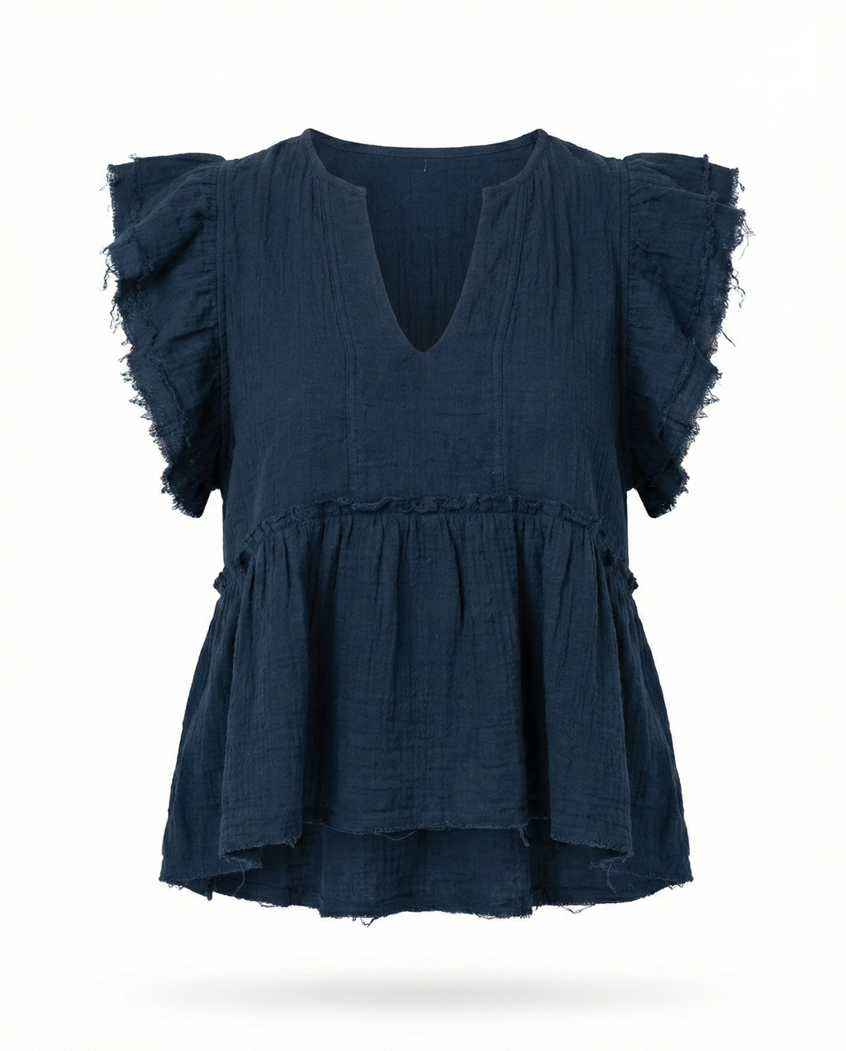 Coastline Top - Navy