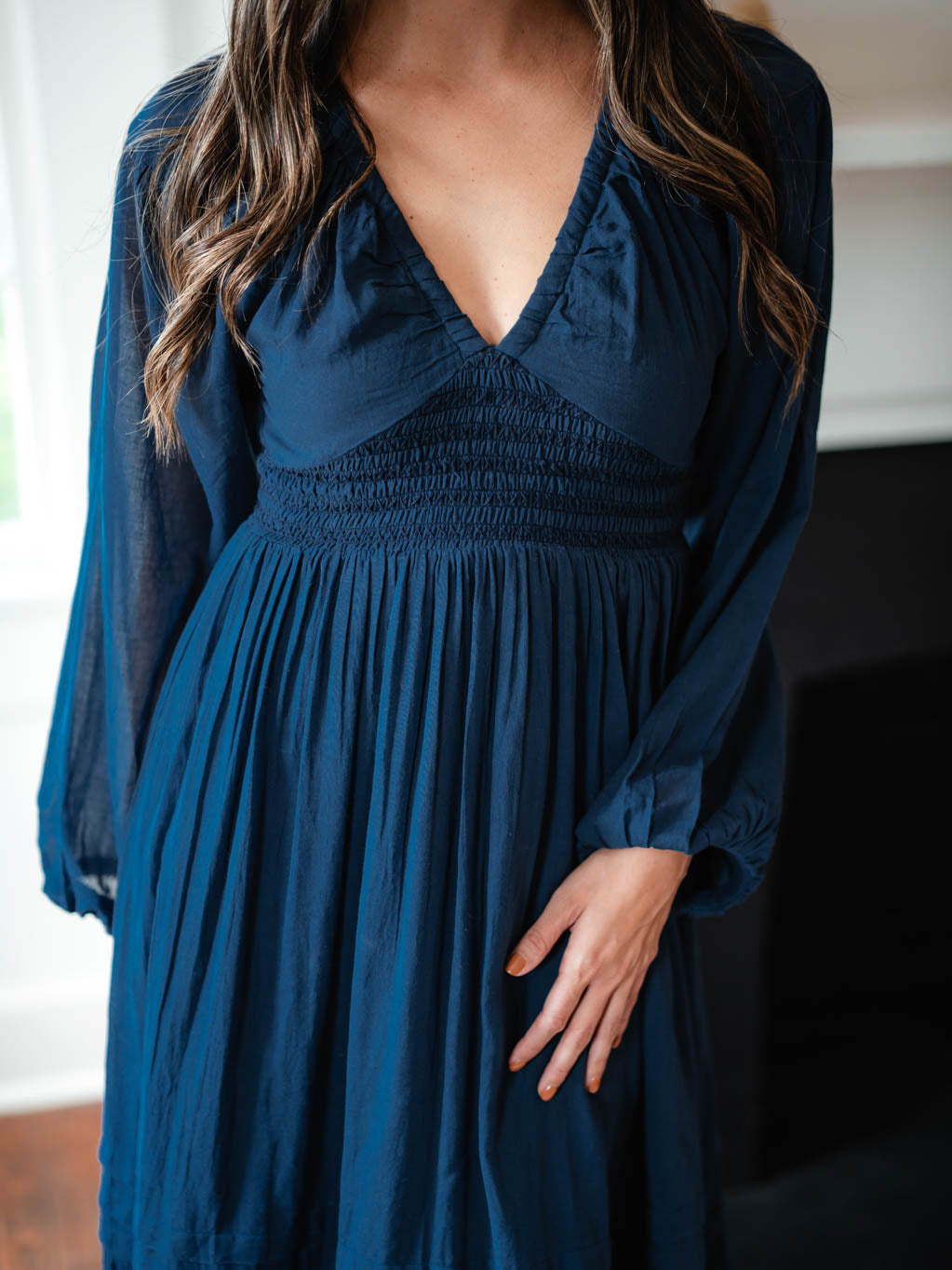 Beloved Midi Dress - In The Navy