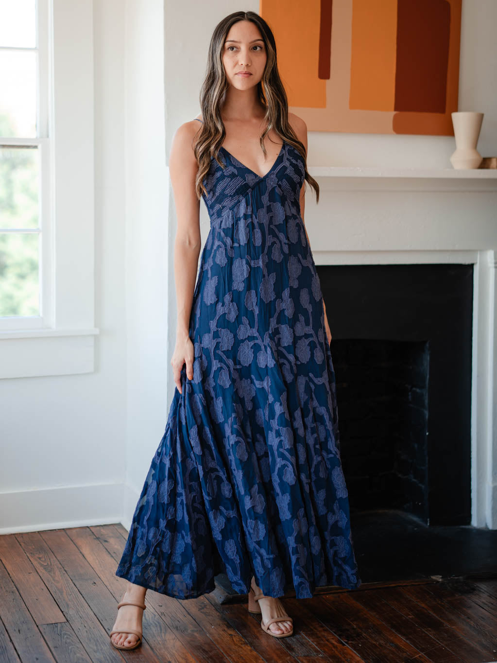All My Love Maxi Dress - Insignia Blue