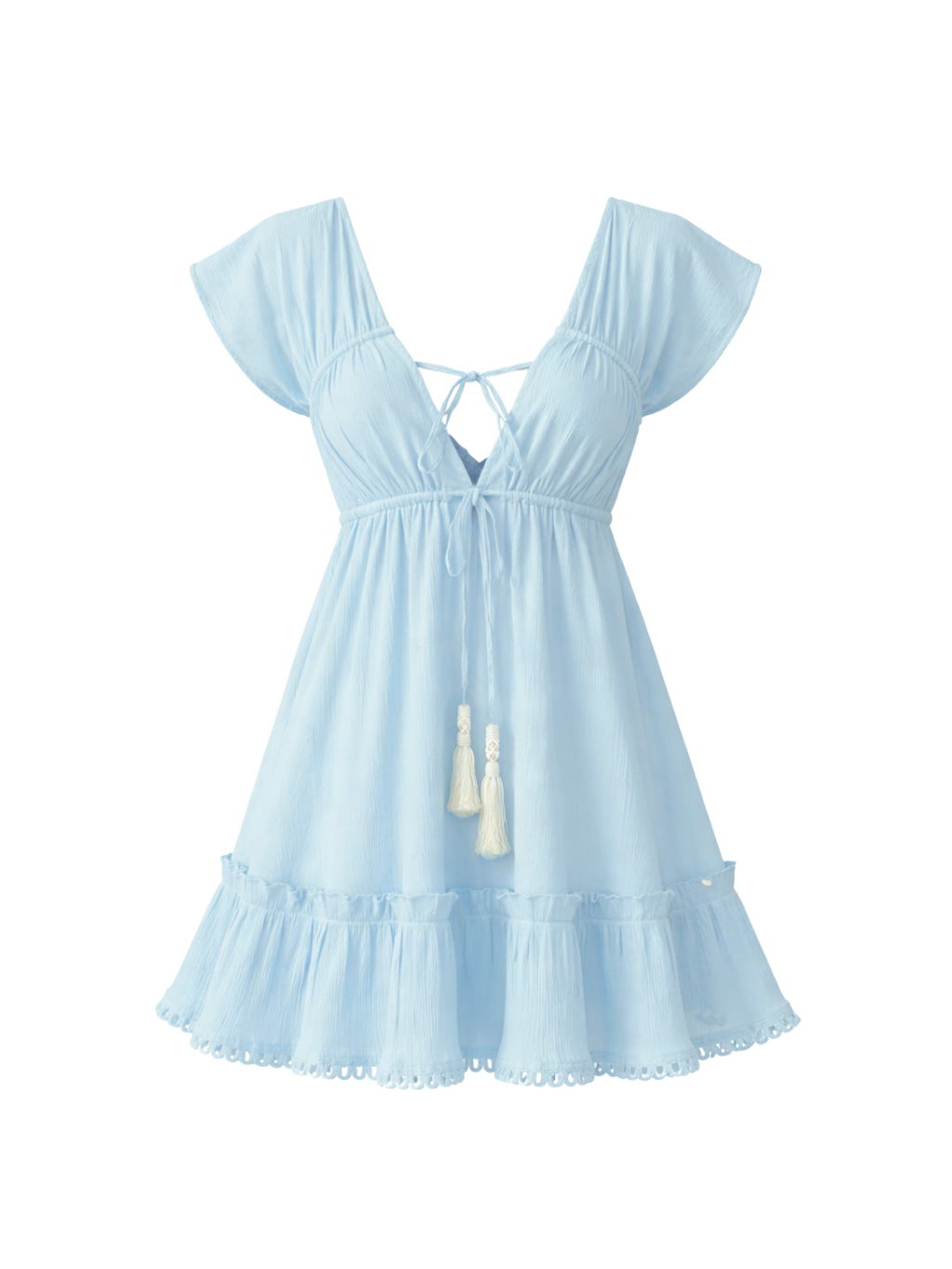 Dreamer Mini Dress - Cloud Blue