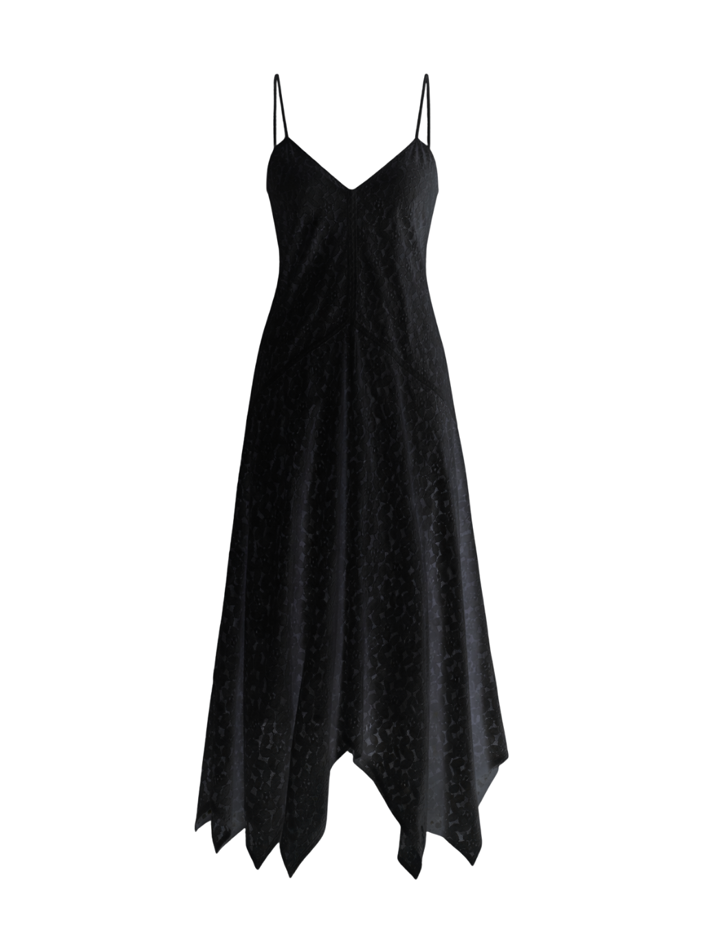 In The Light Lace Midi Dress - Black