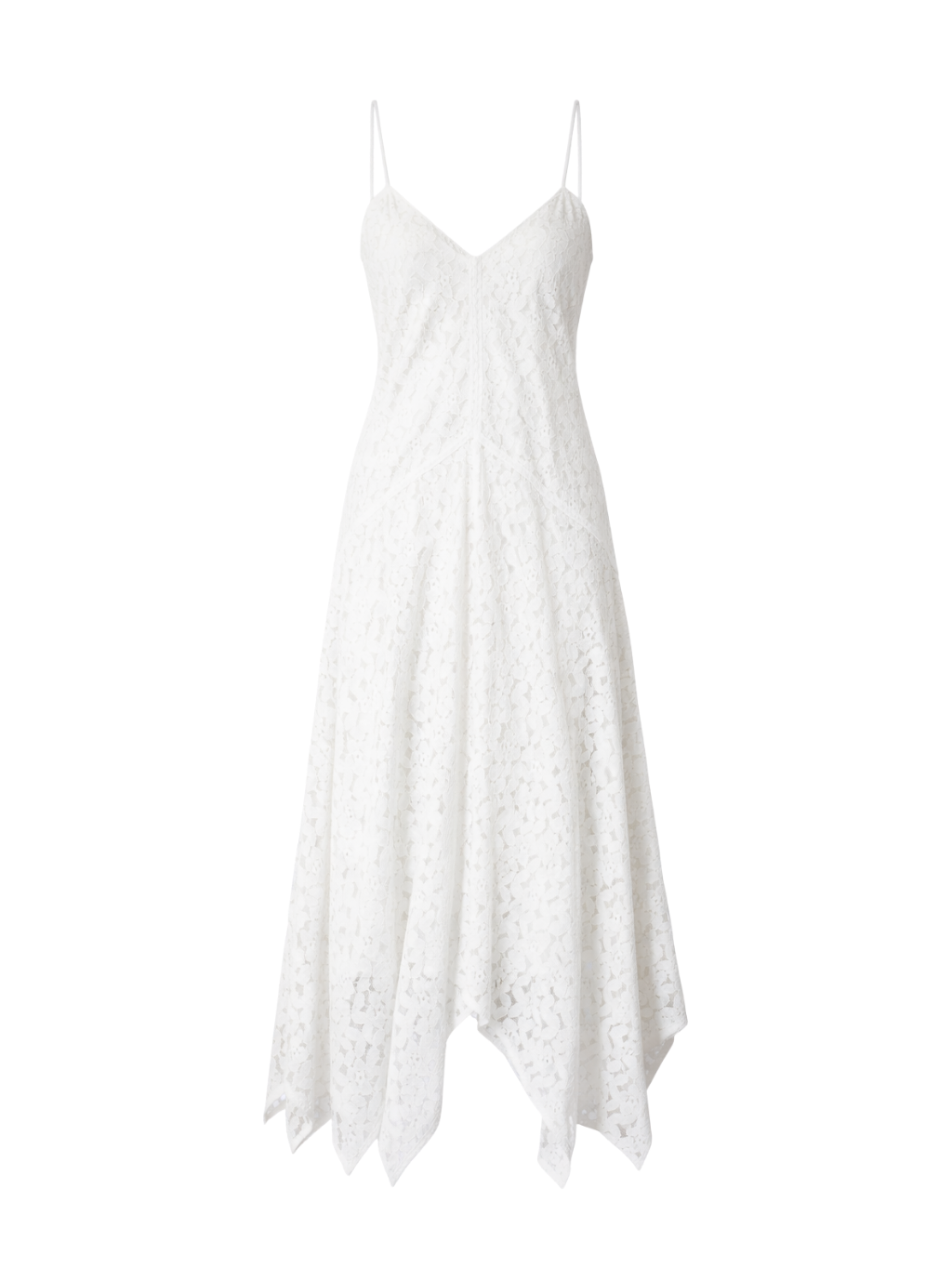 In The Light Lace Midi Dress - Ivory