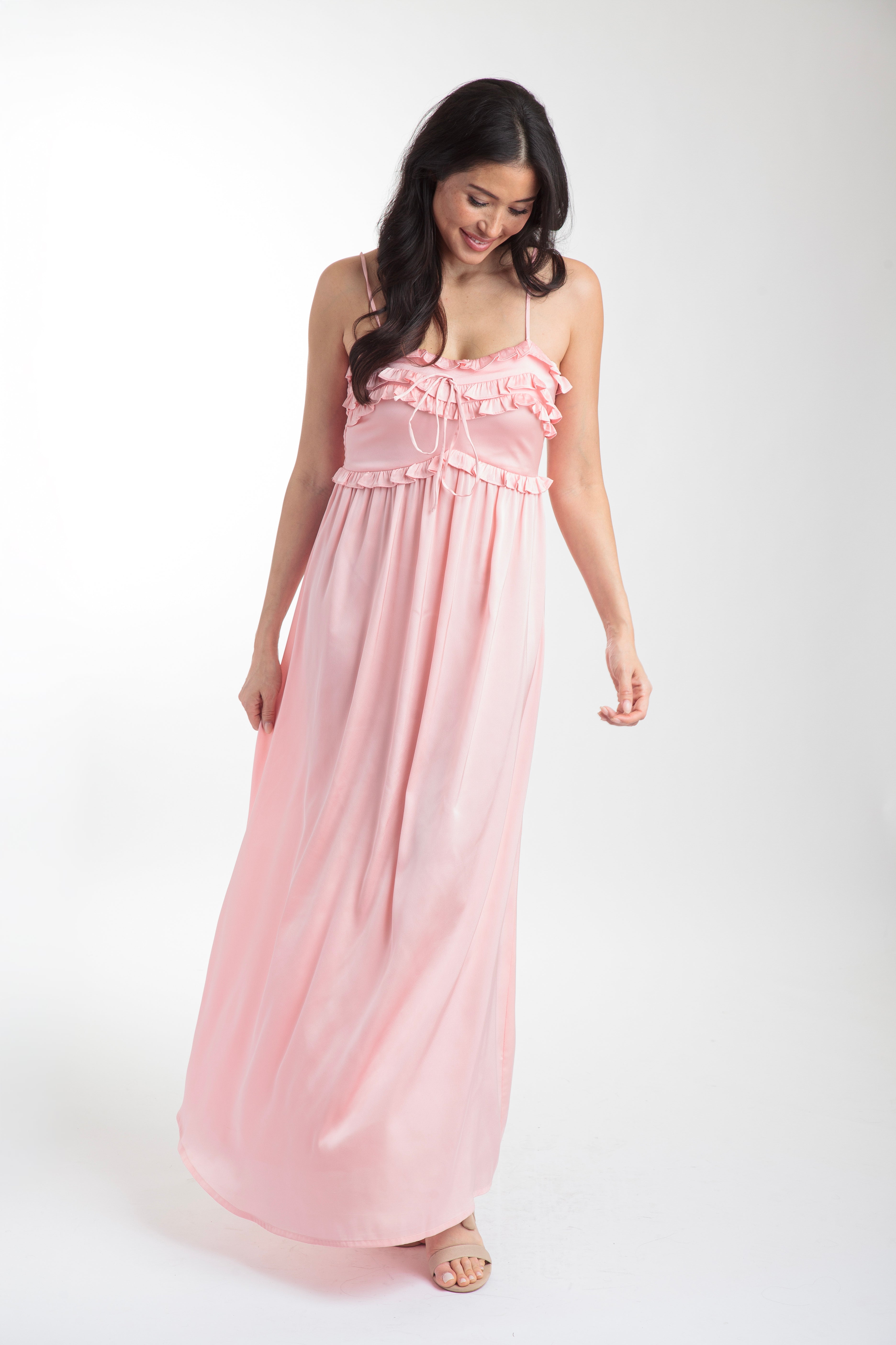 Bella Maxi Dress - Ballerina Pink
