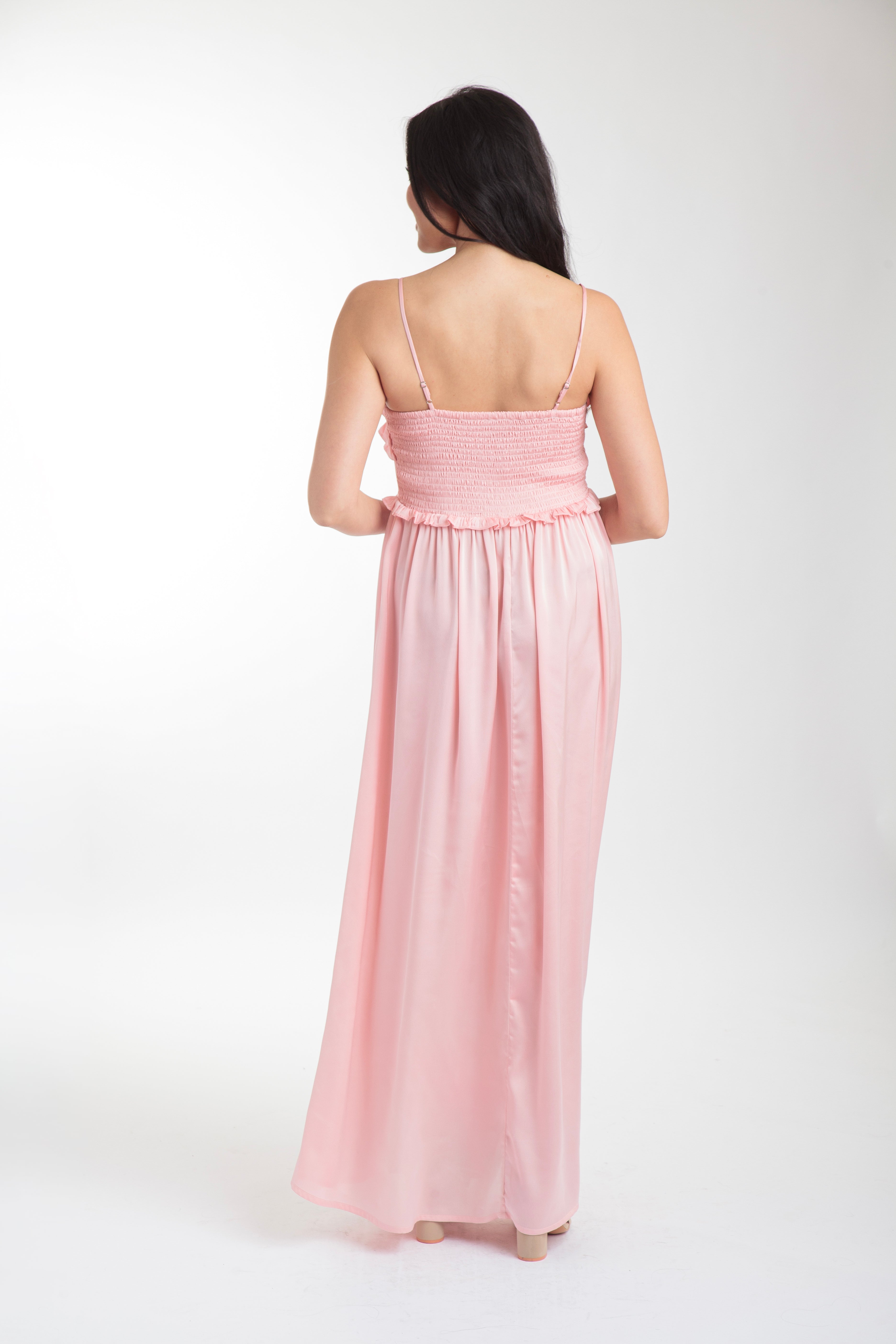 Bella Maxi Dress - Ballerina Pink