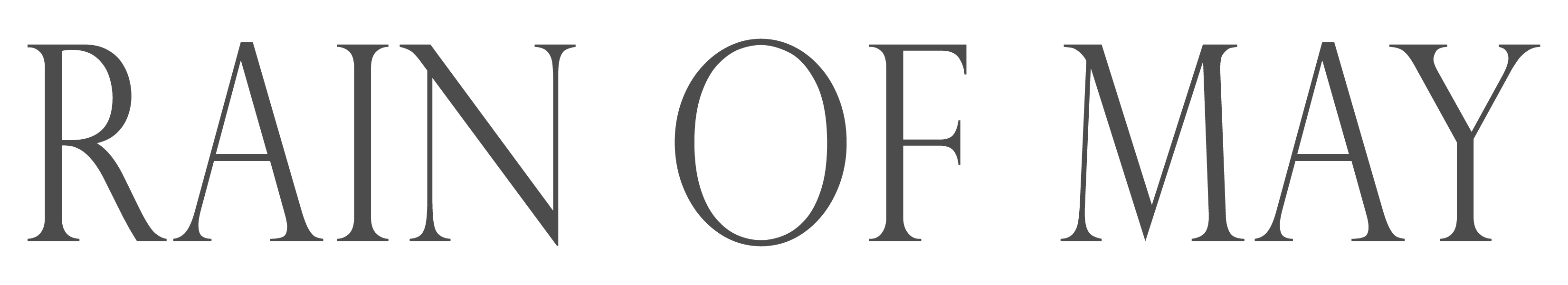 Rain of May logo