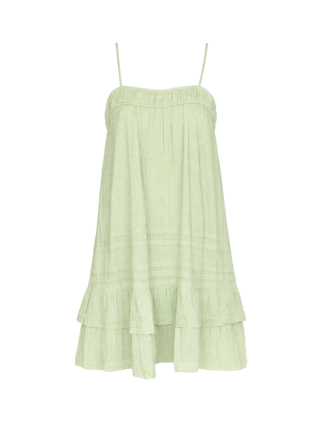 Revival Mini Dress - Subtle Green
