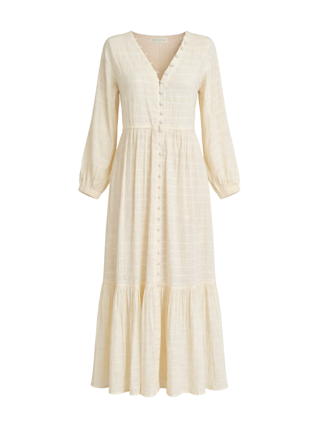 Southern Star Maxi Shirtdress - Egret