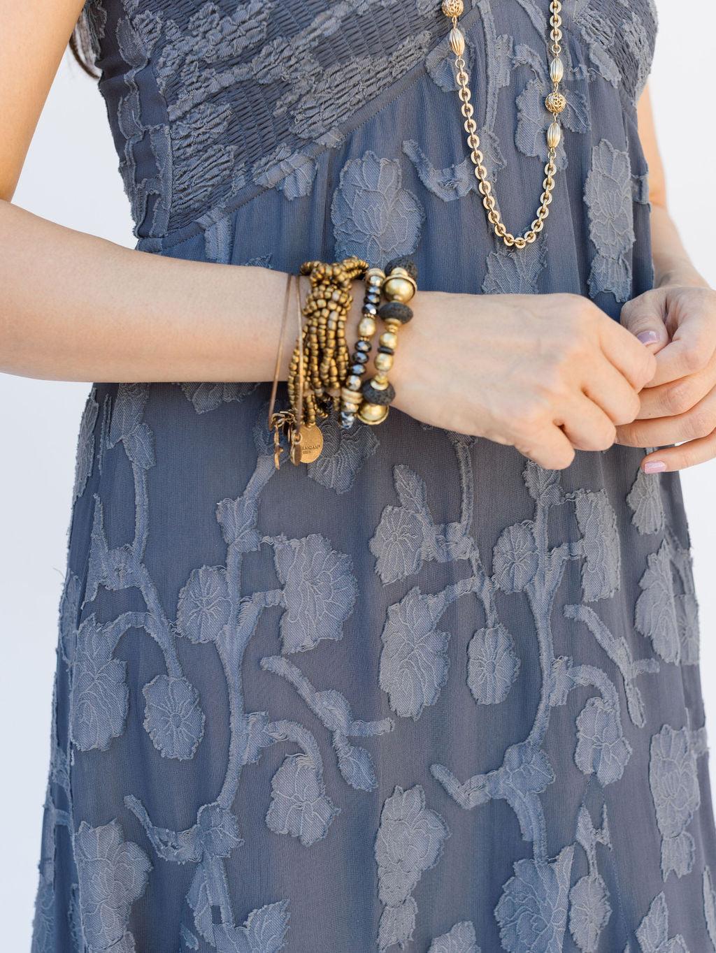 All My Love Maxi Dress - Insignia Blue - Rain of May