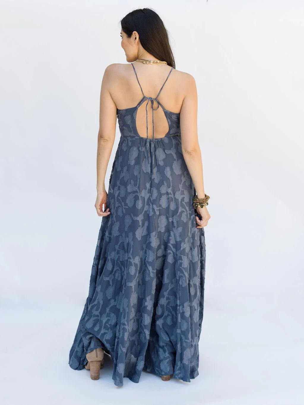 All My Love Maxi Dress - Insignia Blue - Rain of May
