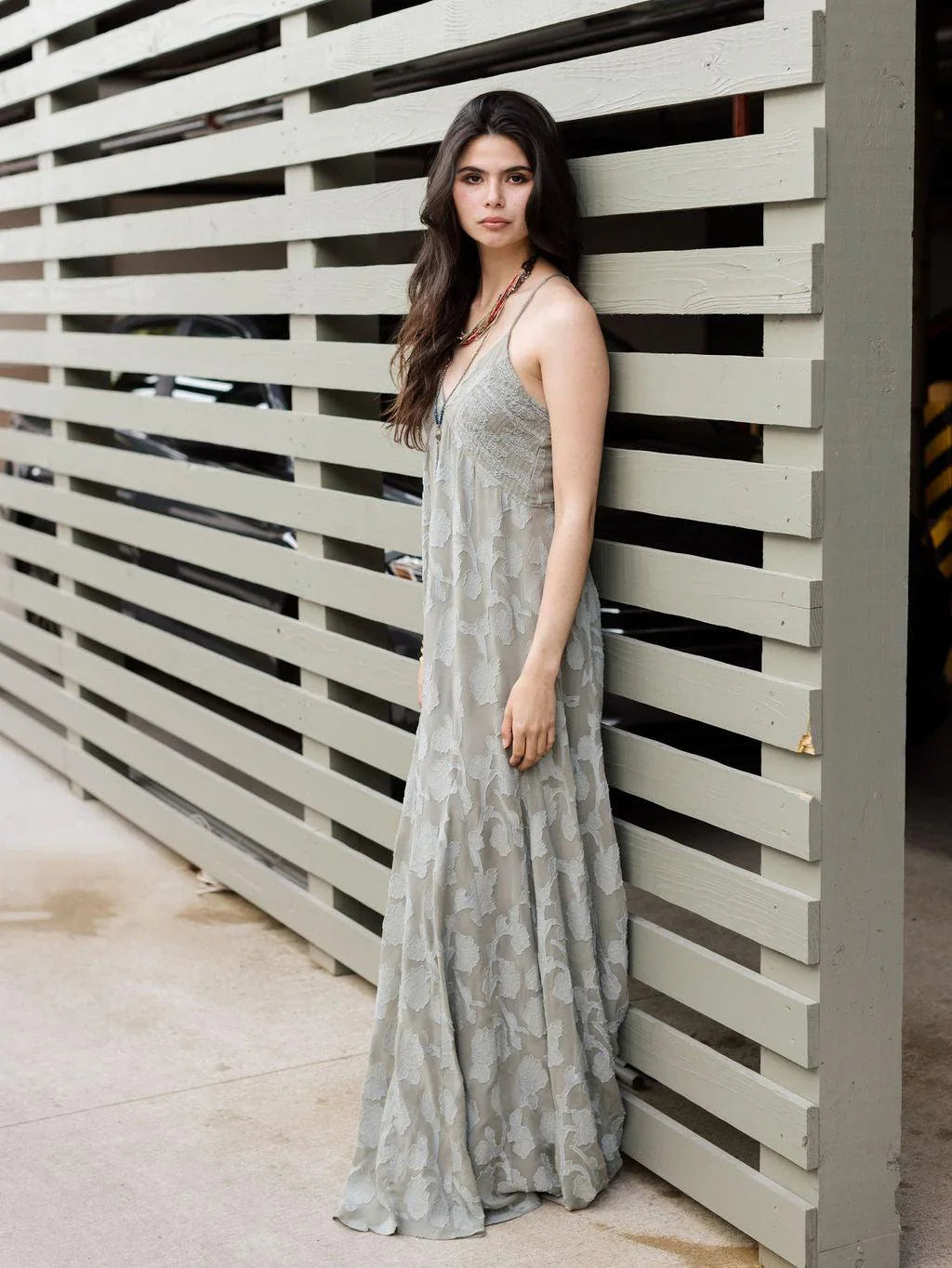 All My Love Maxi Dress - Lily Pad - Rain of May