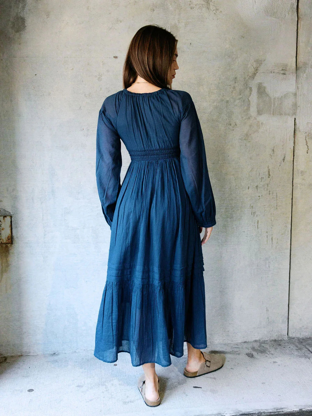 Beloved Maxi Dress - In The Navy - Rain of May