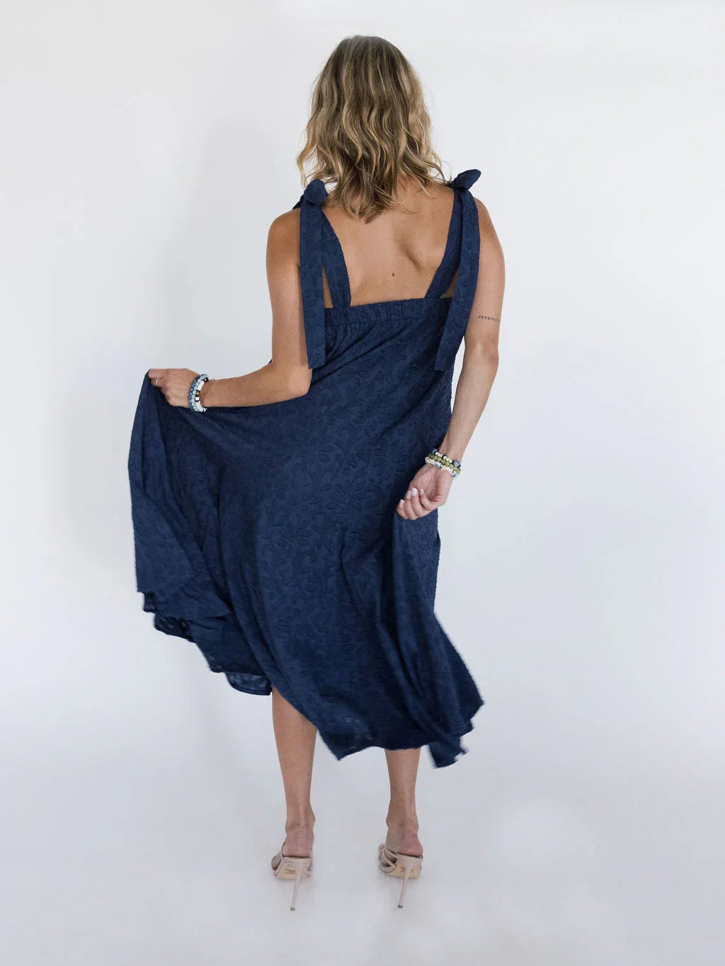 Golden Hour Convertible Skirt - In The Navy - Rain of May