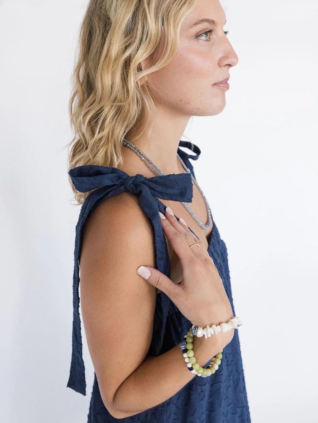 Golden Hour Convertible Skirt - In The Navy - Rain of May