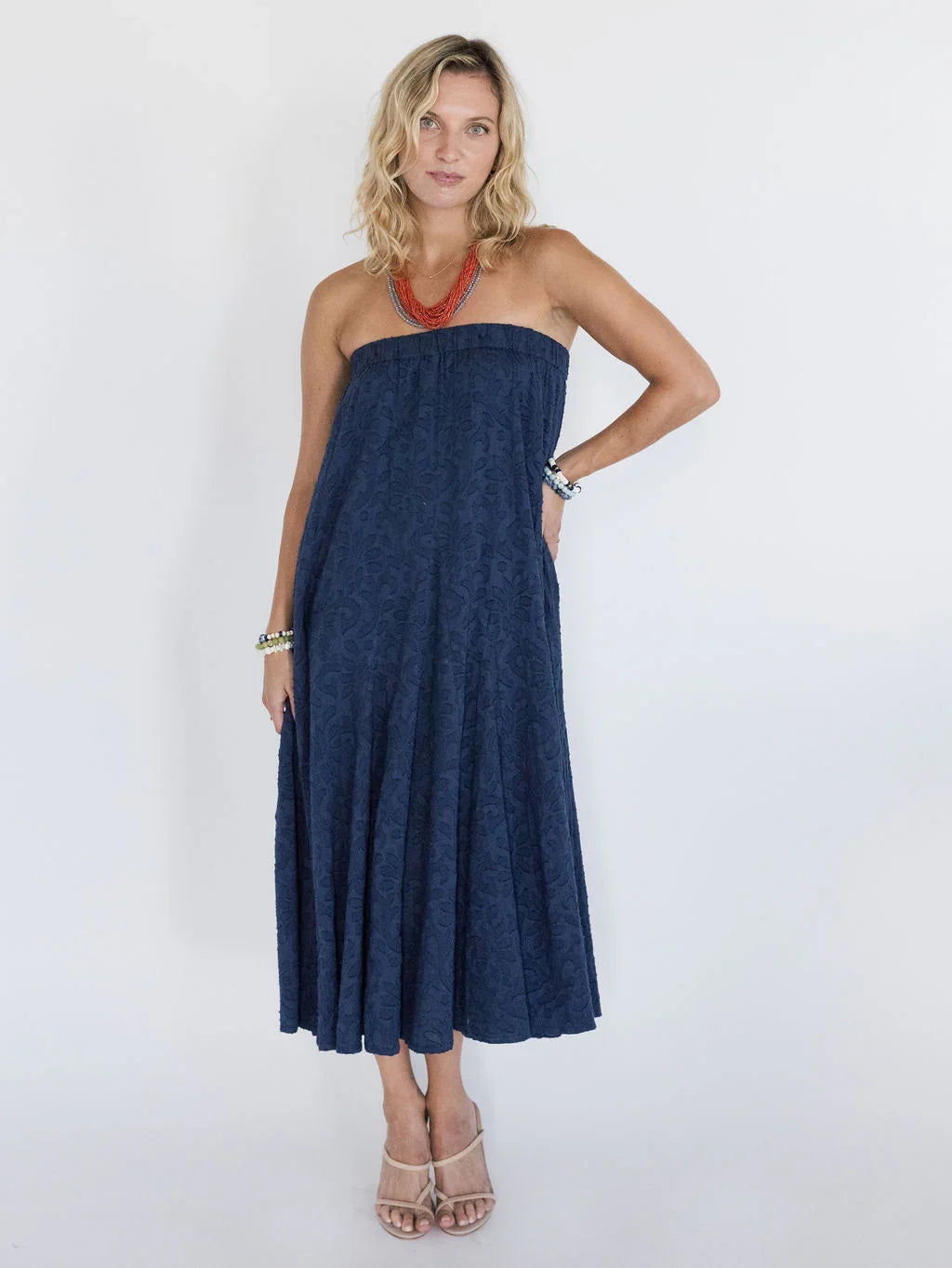 Golden Hour Convertible Skirt - In The Navy - Rain of May