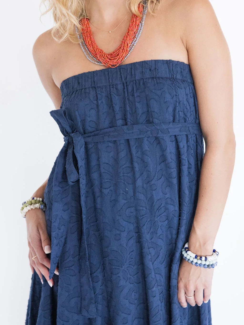 Golden Hour Convertible Skirt - In The Navy - Rain of May