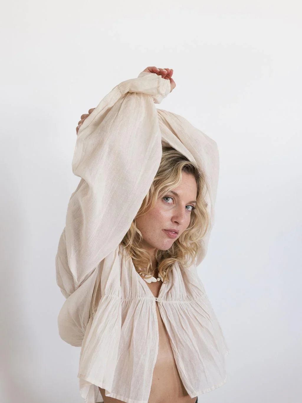 Good Thing Blouse - Sand - Rain of May