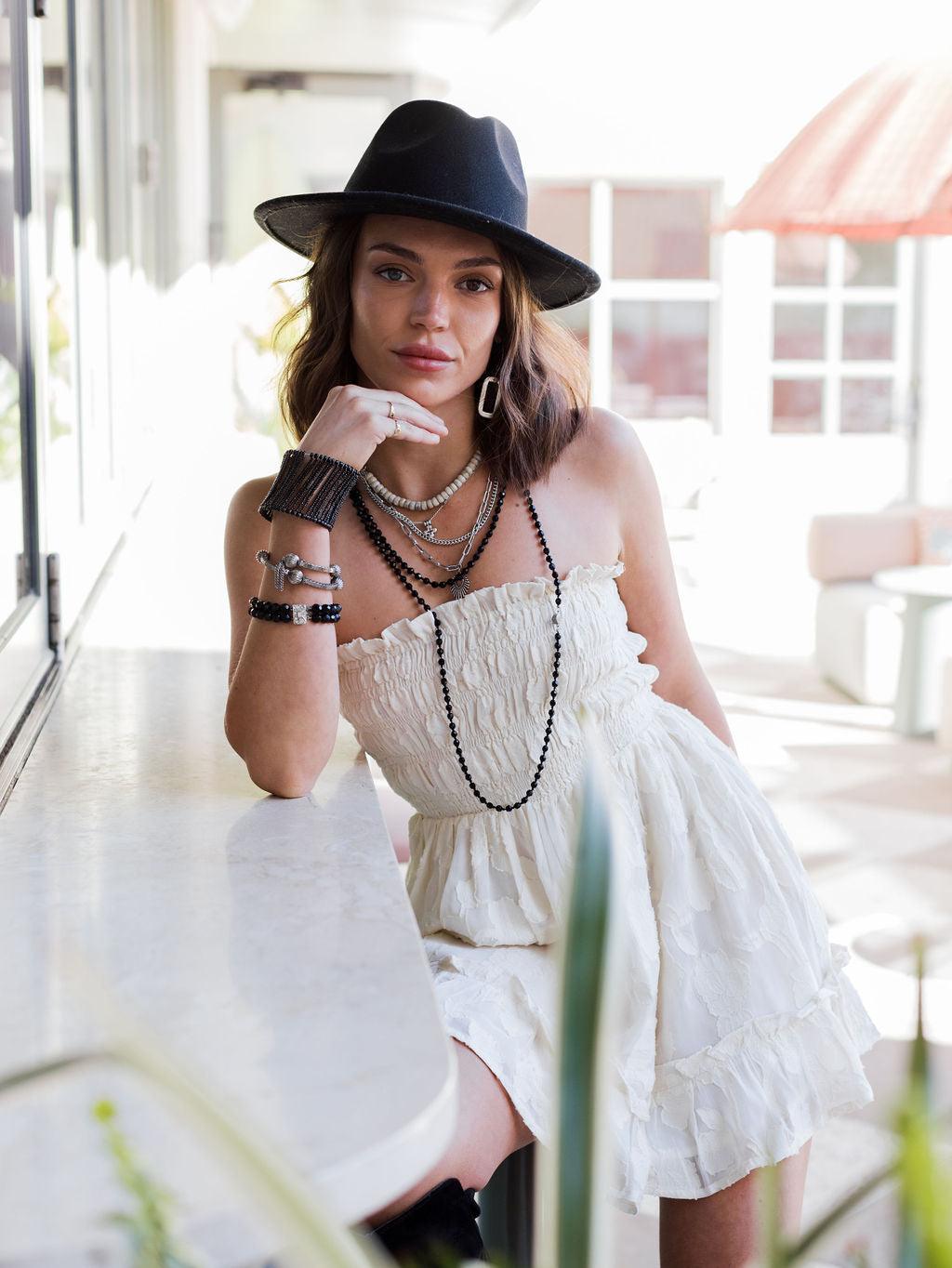 Just Like Heaven Mini Dress - Egret - Rain of May