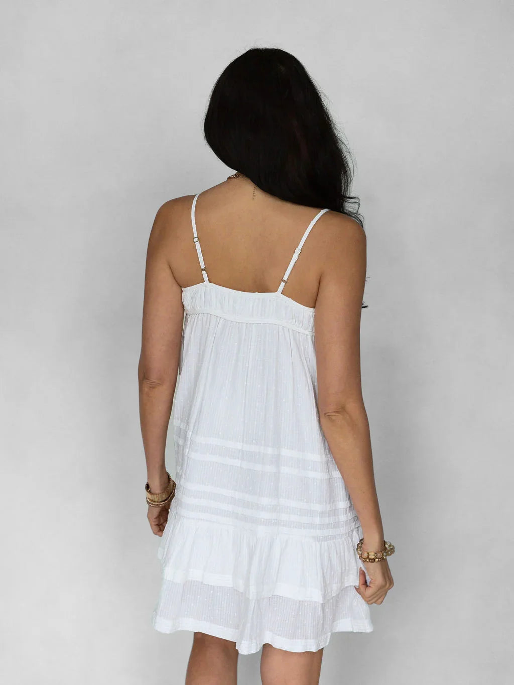 Revival Mini Dress - White - Rain of May