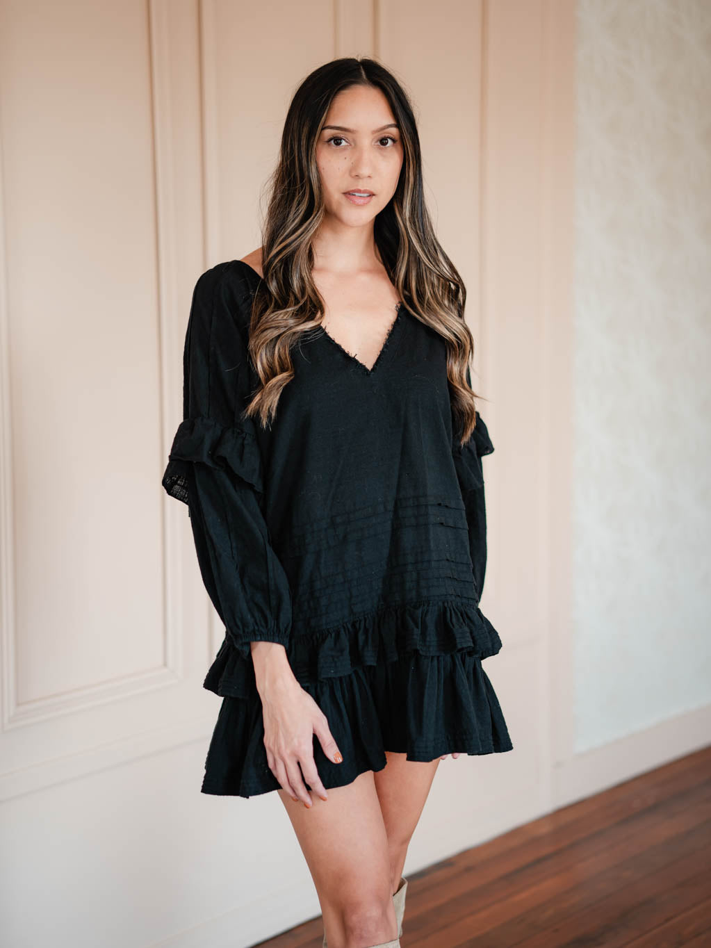 Wilder Days Tunic - Black