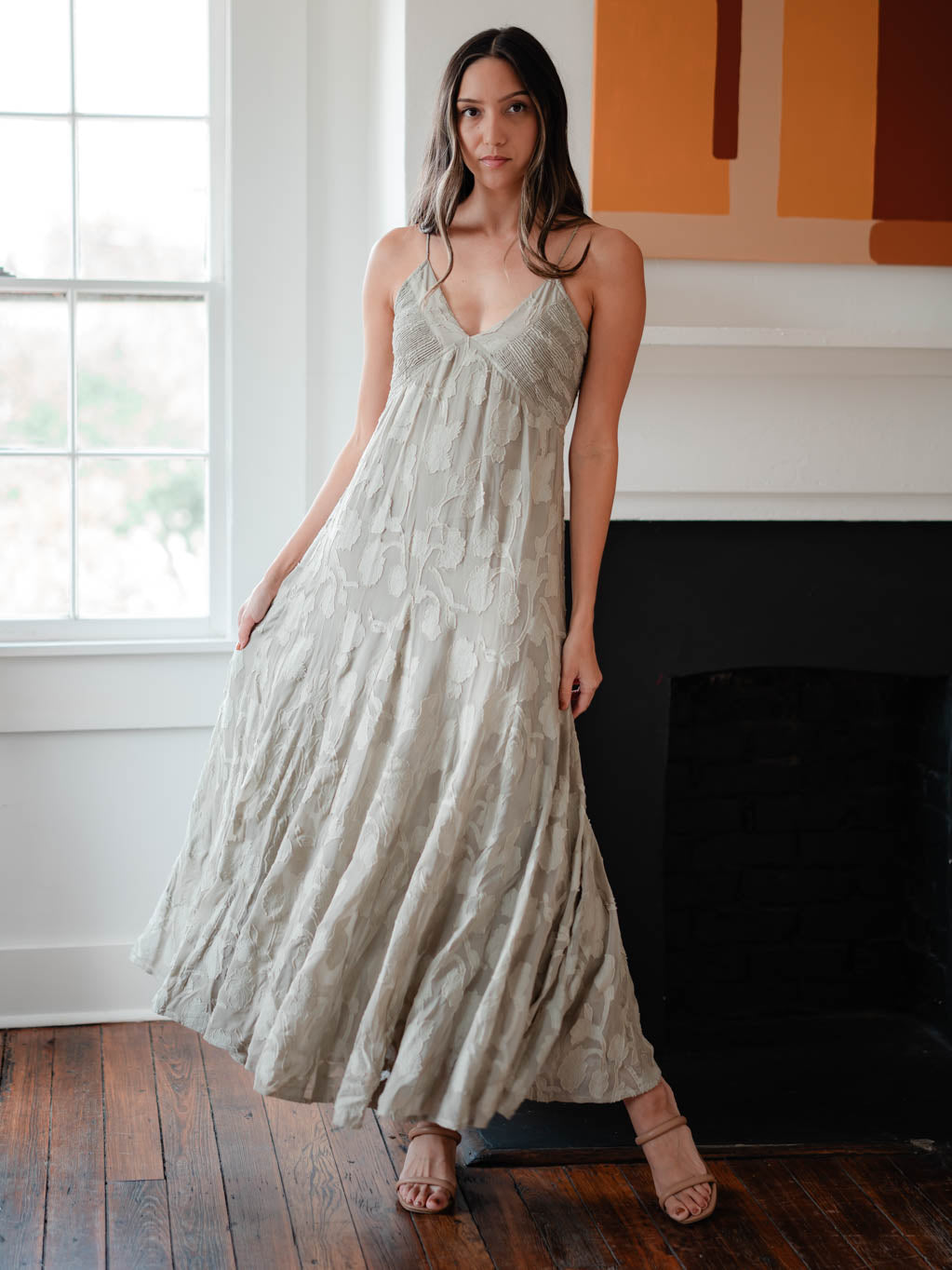 All My Love Maxi Dress - Lily Pad