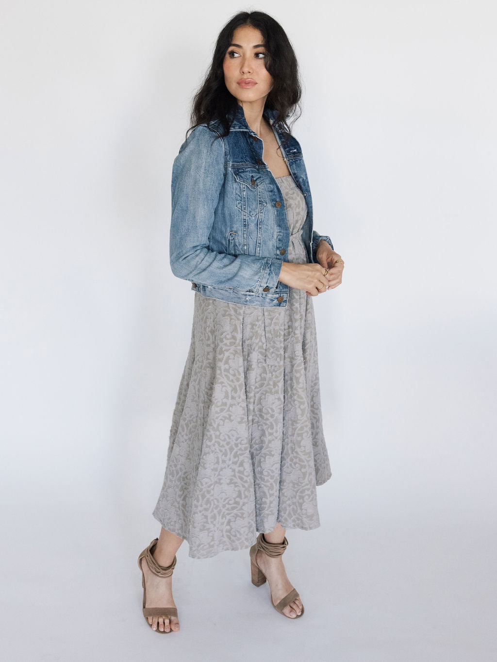 Golden Hour Convertible Skirt - Stone