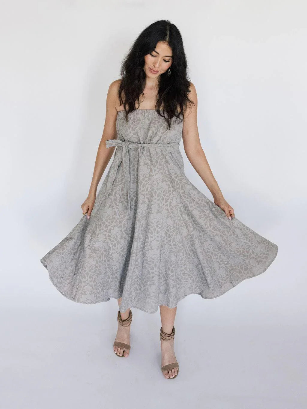 Golden Hour Convertible Skirt - Stone - Rain of May