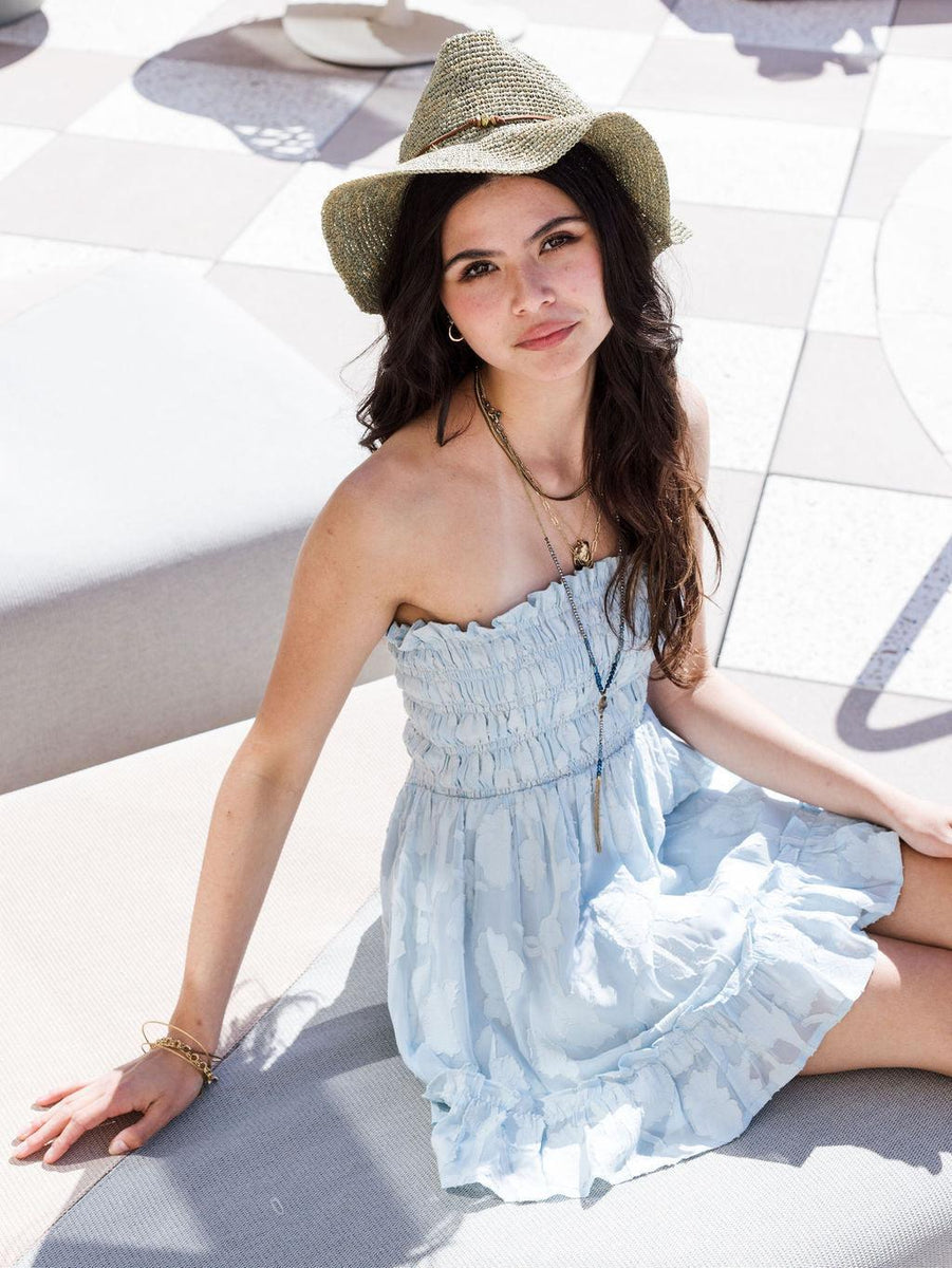 Just Like Heaven Mini Dress