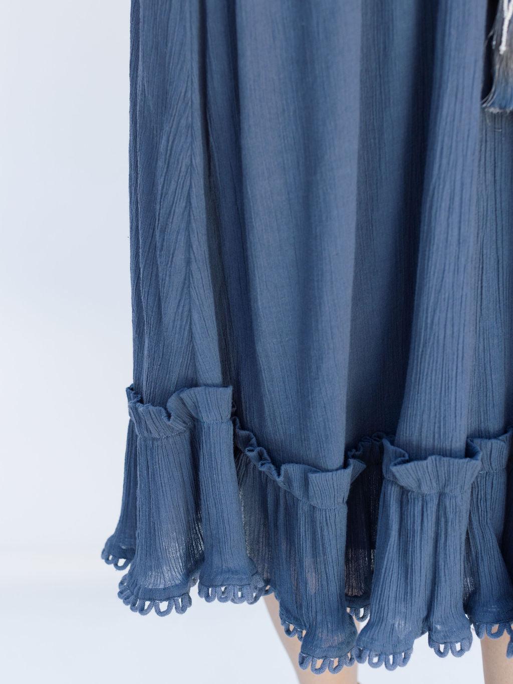Dreamer Midi Dress - Insignia Blue - Rain of May