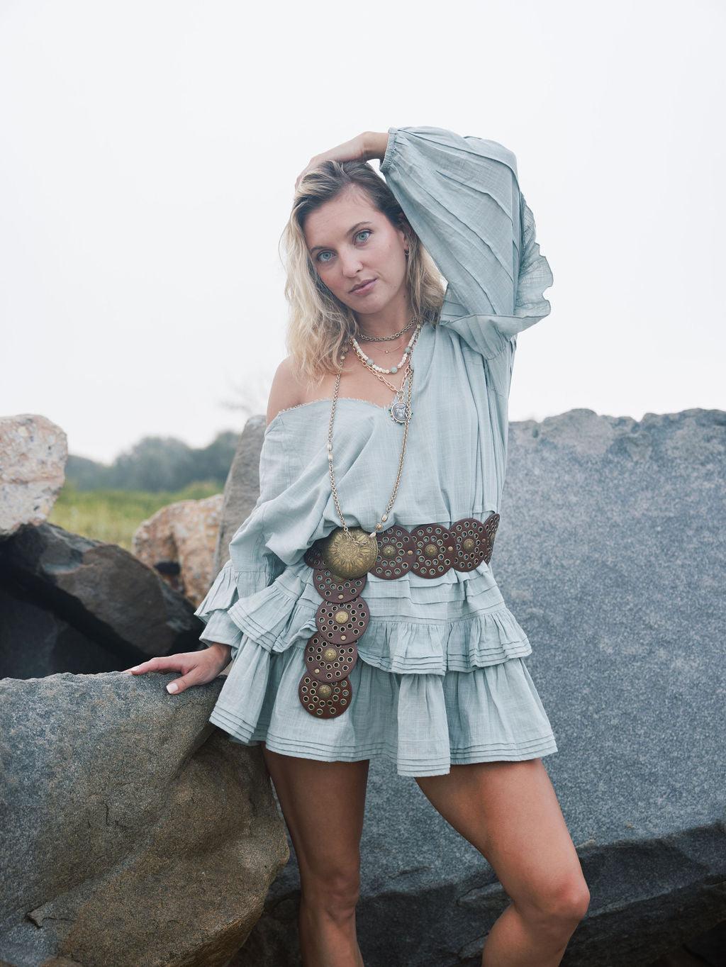 Wilder Days Tunic - Breezy - Rain of May